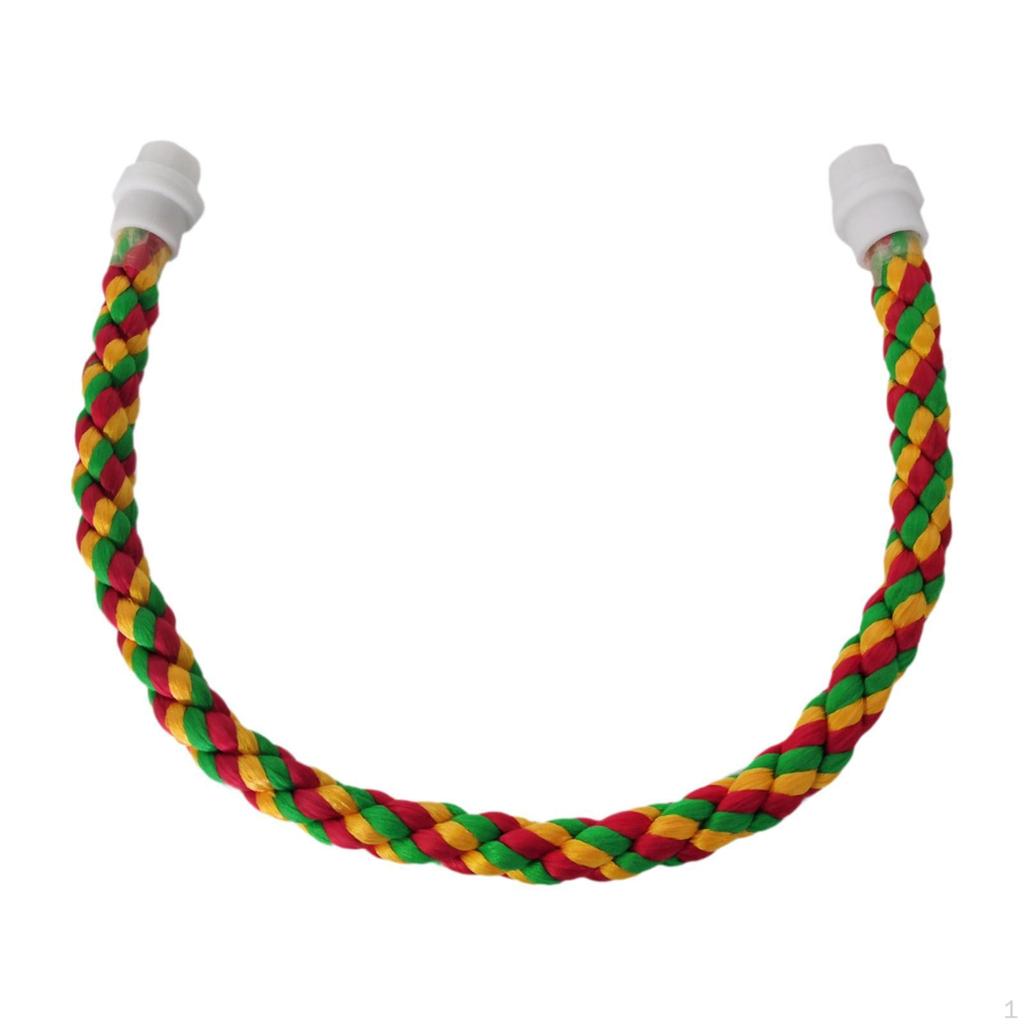 Vogelkäfigspielzeug mit Baumwollseil, Kletterstange für Wellensittiche und Nymphensittiche