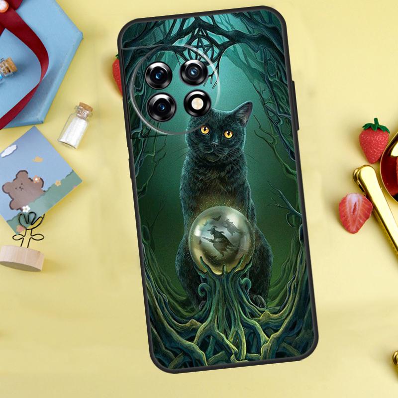 

Witch Cat Case For OnePlus 13R 12R 10R 15 13 12 11 10 9 13T 10T 8T Nord CE 5 2 3 4 Lite N20 N30 Cover OnePlus Nord CE3Lite