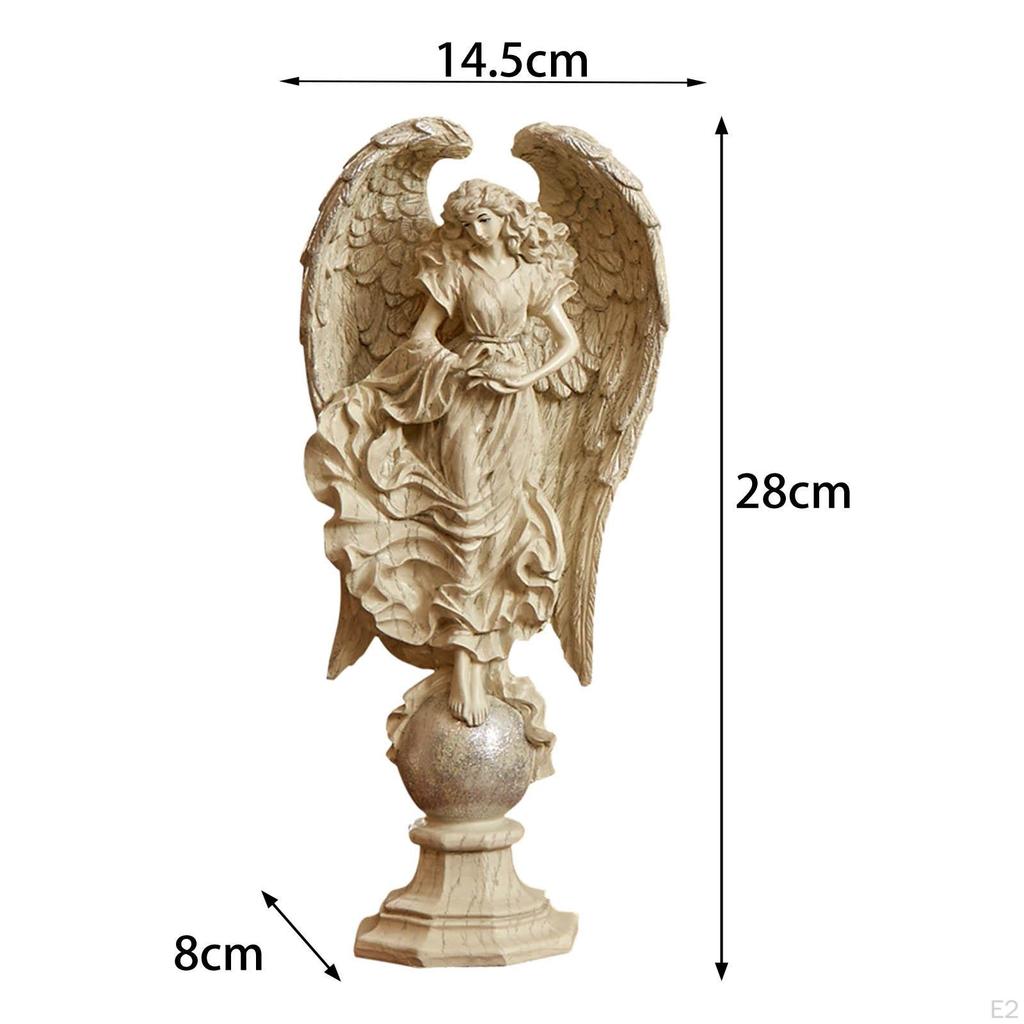 Figurine Statue Creative Artwork for Desktop Bedroom Garden Yard Decoration Ornament Gift