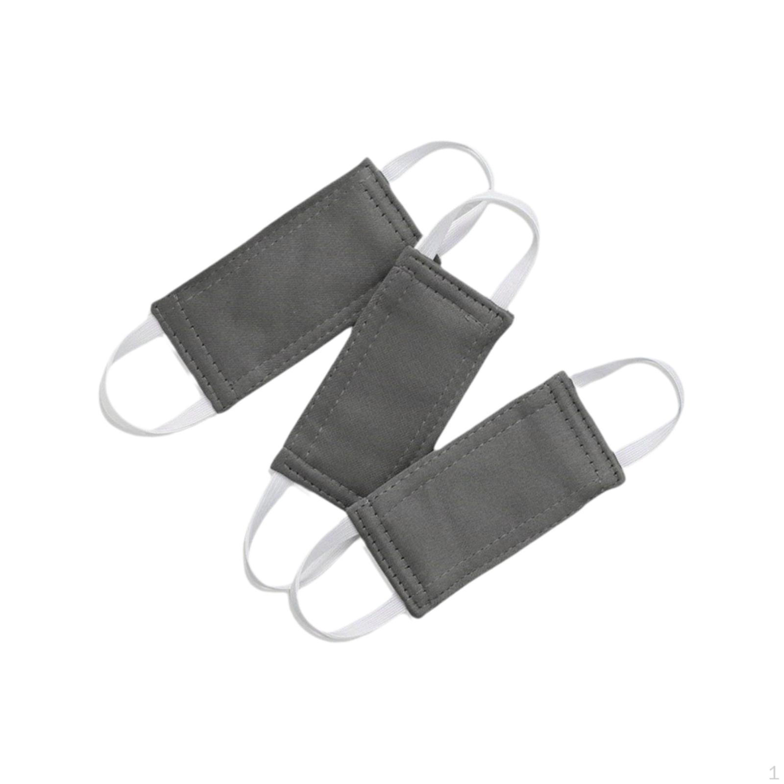 

Набор из 3 защелок для дверей Oxford с шумоподавлением Dark Grey