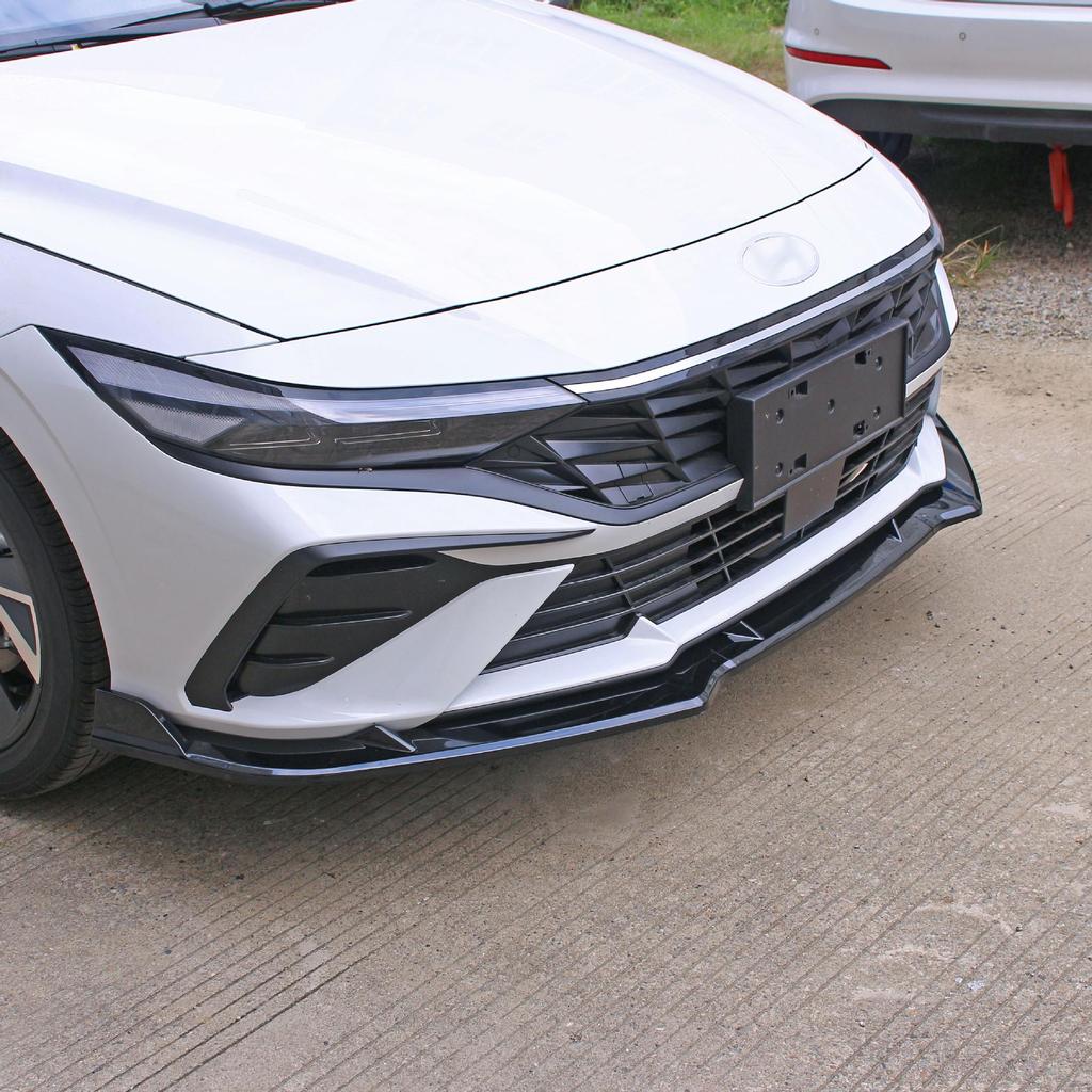 23-Model Hyundai Elantra Custom Body Kit: Front Splitter, Lip, Side Skirts, Louvers, Rear Spoiler, and Corner Protectors