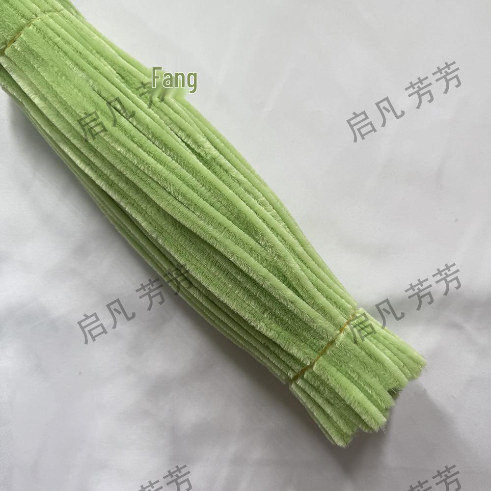 8mm Macaron Color Encrypted Twist Ties Chenille Stems for DIY Toys