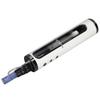 Microneedling Pen Automatic 5 Levels 630nm LED Display Cordless Beauty Pen with Replacement Cartridges White