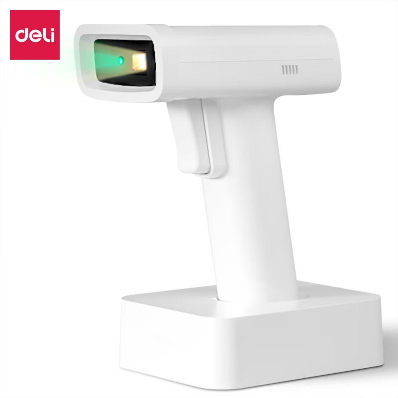 Deli Wireless 1D 2D Barcode Scanner