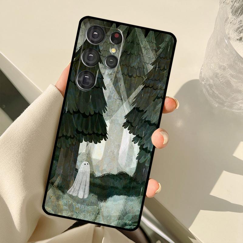 Ghosts Funny Case For Samsung Galaxy S24 Ultra S21 S22 S23 S25 Ultra S9 S10 Plus S20 FE S25 FE Back Cover