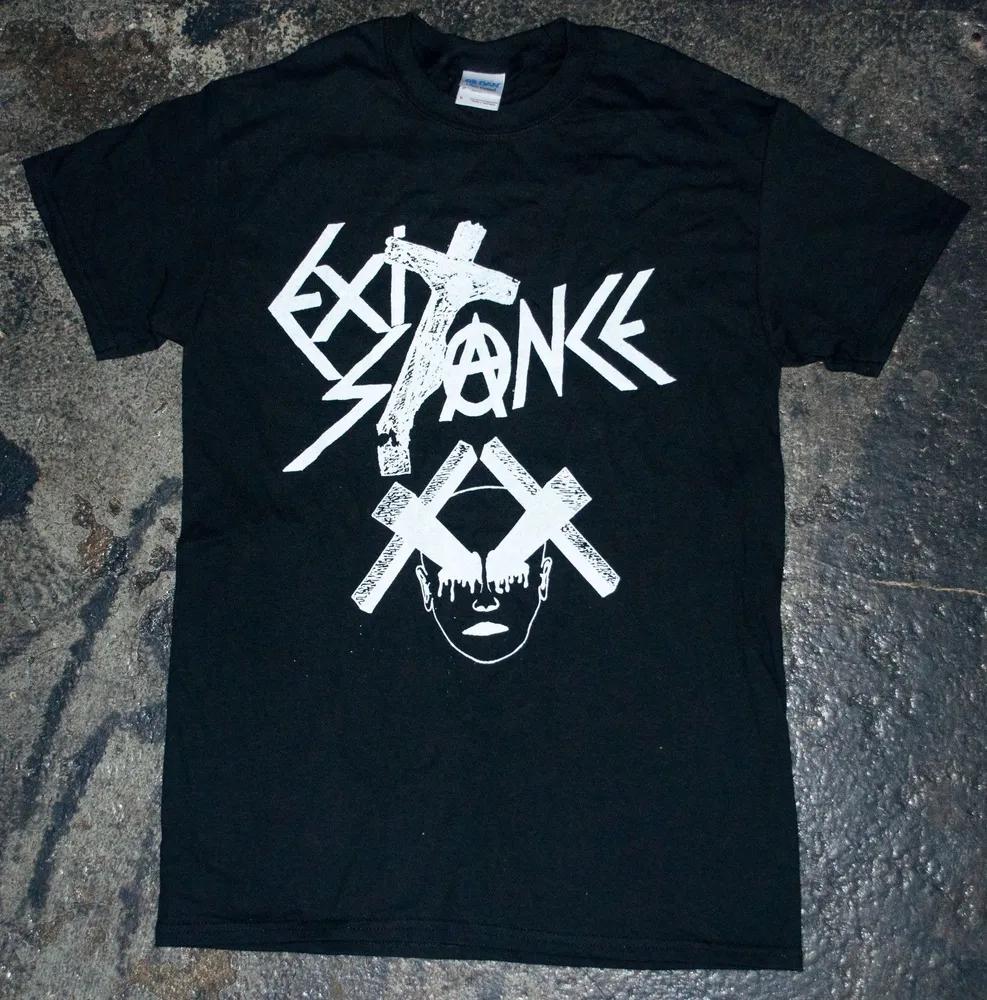 Unisex Short Sleeve Crew Neck Cotton T Shirt Exit-Stance Crimes Against Humanity S