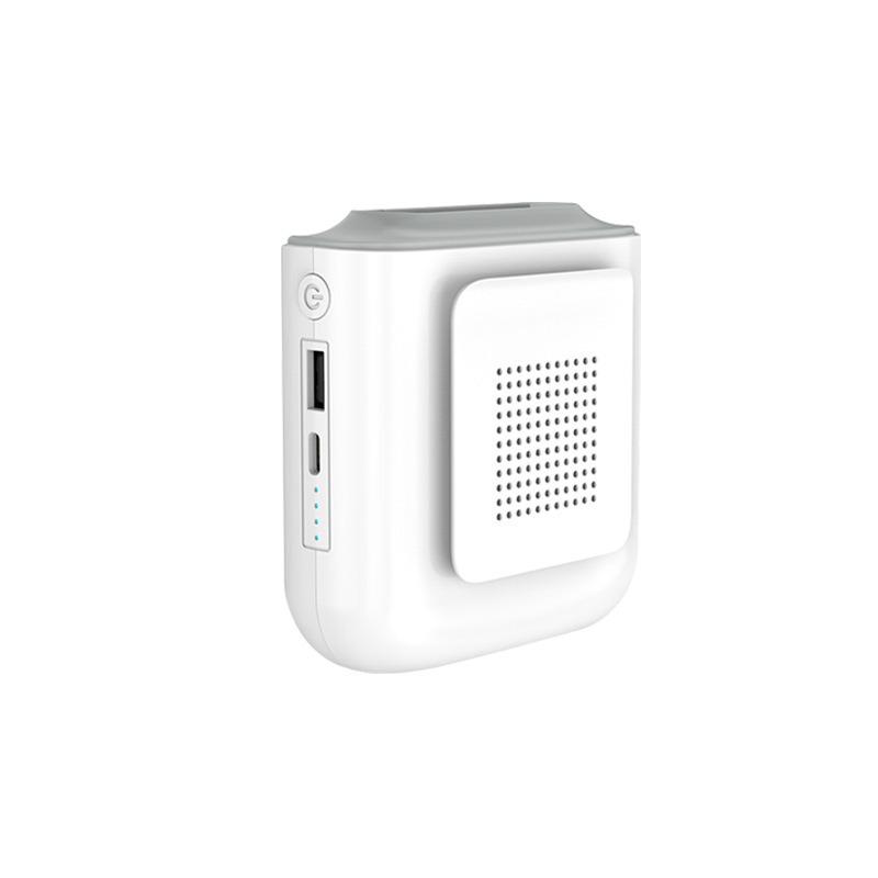 Compact Waist Clip Fan with High-Speed, Large Battery & USB Charging for Outdoor Use