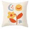 Nordic Style Abstract Flower Geometric Pillowcase Home Sofa Pillow Cushion Cover