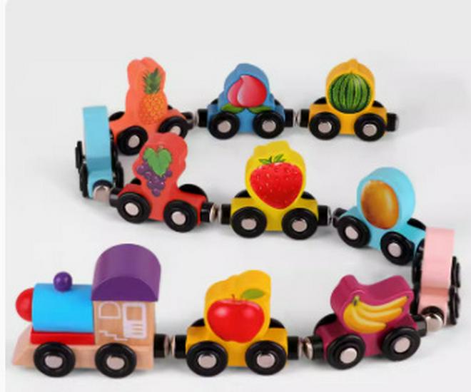 Magnetic Number Train Educational Toy for Ages 3-6: Early Learning Puzzle Blocks