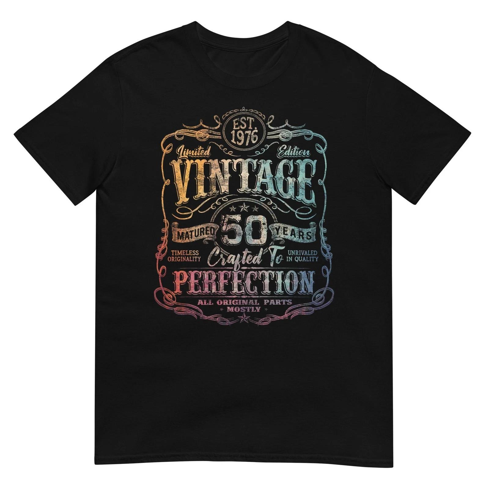 Vintage 1976 Limited Edition Shirt 50 Year Old 50th Birthday T- Shirt 4XL