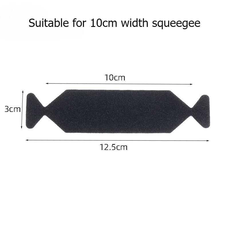 50pcs Fabric Felt Cloth for Vinyl Squeegee No Scratch Car Wrap Film Felt Buffers Carbon Fiber Card Scraper Window Tint Tool Edge