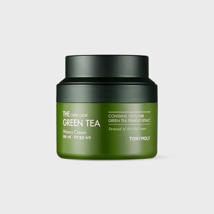 

Large capacity more moist green tea moisture cream