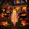 Halloween-Requisiten für die Veranda, große hängende Schaukel Geisterdekoration, 1,5 m gruselig auf einer wetterfesten Terrasse mit Hexenhut, Baum, Hof, Garten