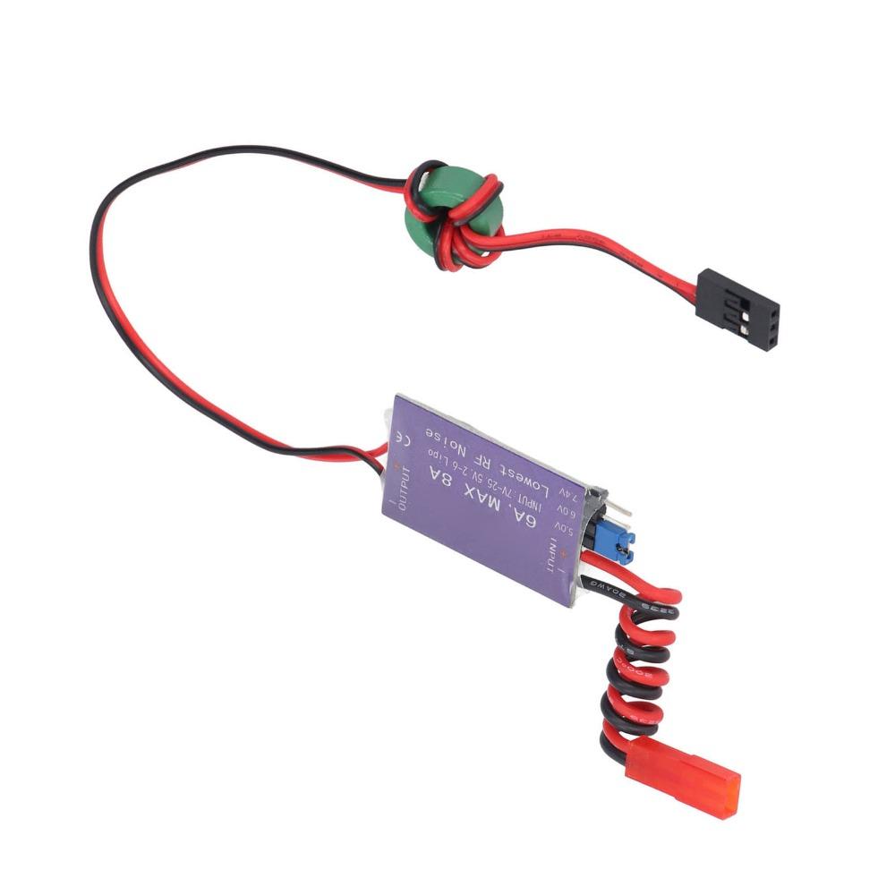5V 6V 7.4V 6A Output UBEC Voltage Regulator Max 8A External Voltage Regulator RC Helicopters