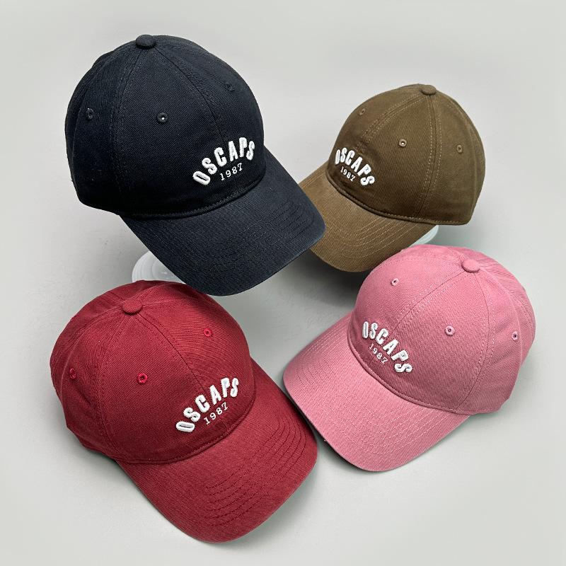 Casual Versatile Letter Embroidery Baseball Cap Men'S And Women'S Shade Outdoor Travel High Quality Fashion