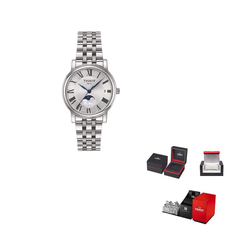 

TISSOT Kason Zen I Collection Quartz Movement Women s Watch 32mm White Dial Stainless Steel Case T122.223.11.033.00 Silver Dial