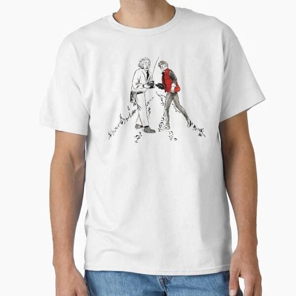 Back To The Future Classic Tshirt Made In Usaaus Tshirt S2xl S