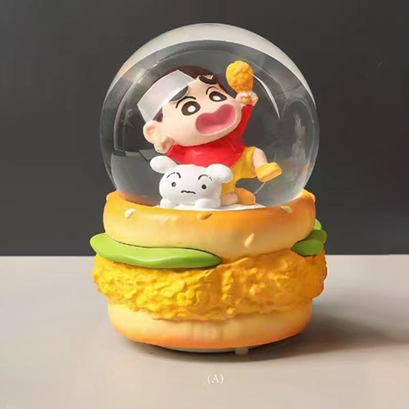 Astronaut Crystal Ball Music Box Ornament - Student Snow Globe Birthday Gift