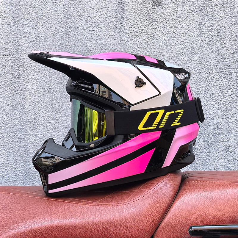 ORZ Full-Face Helmet for Off-Road, Electric Scooters, Mountain Biking, and Street Riding