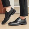 Summer New Men's Business Casual Leather Shoes British Pointed Formal Men's Shoes Breathable