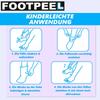FOOTPEEL Fuß-Peeling Maske Foot Mask Weiche Hornhaut Entferner Socken Aloe [2x]
