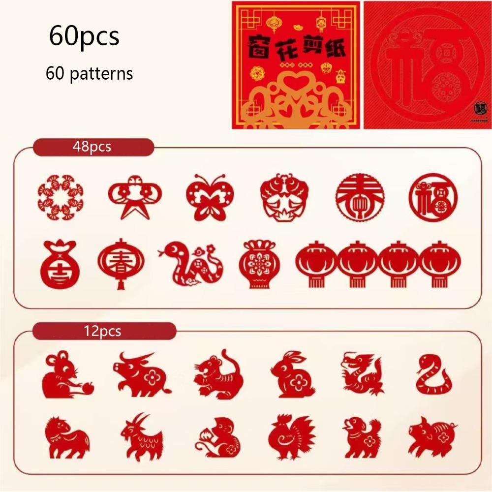 Semi-finished Paper Cutting Kit Handmade Children's Handicrafts  Parent-child Activities