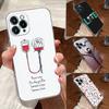 Krankenschwester Medizin Gesundheit Herz Transparente Hülle Für Apple iPhone 17 16 15 14 13 12 11 Pro Max 16 Plus 16E 17Air Handyhülle