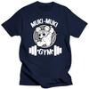 Anime Demon Slayer Uzui Tengen Print T-shirts Funny Ninja Mice Muki Muki Gym T Shirt Muscular Mouse Overd T-shirt Unisex#Color(1)