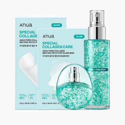 Set Lifting Rughe al Collagene (Patch Linea del Sorriso & Guance 4 Settimane + Patch Collo 4 Settimane + Mist PDRN 100ml)