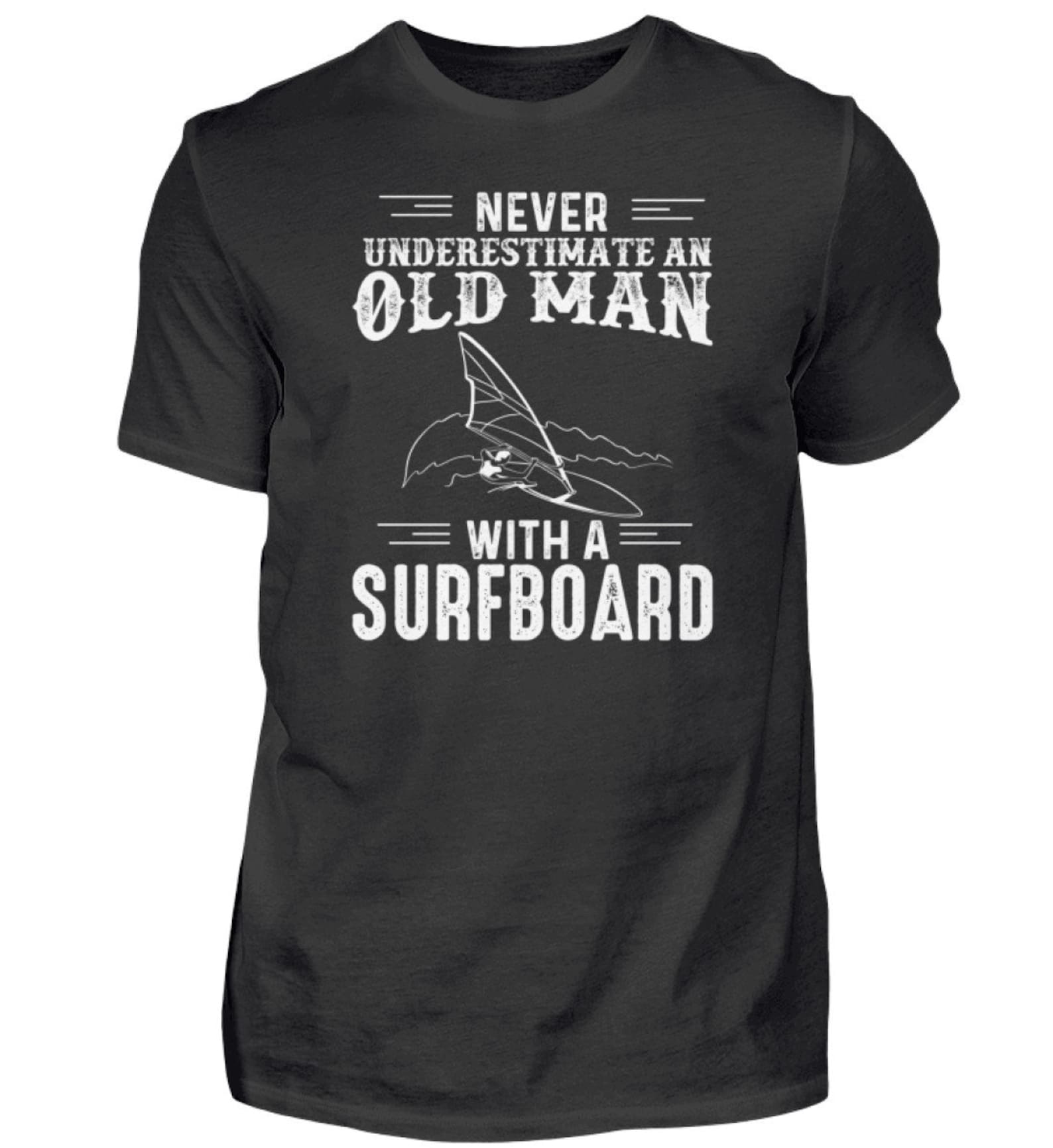 Windsurfing T-shirt with Surbrett Windsurfing 2XL