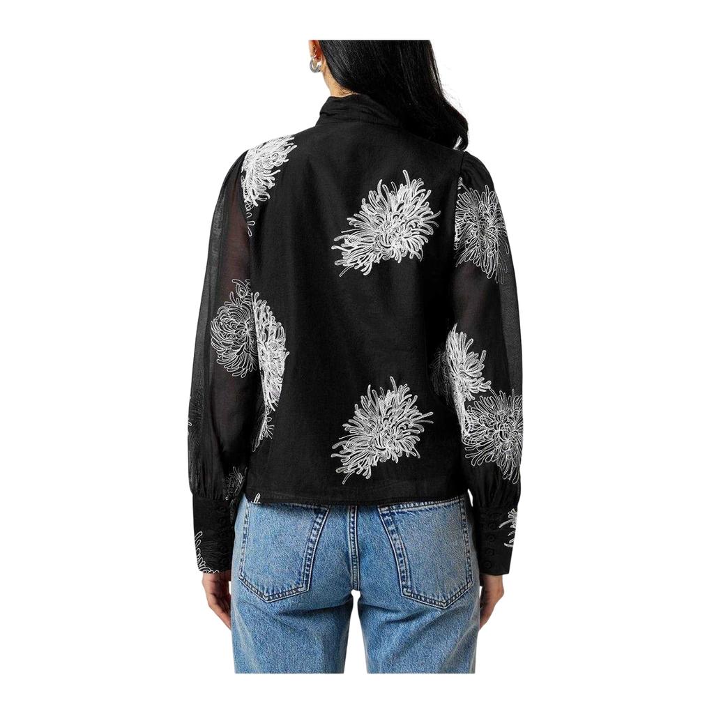 Vero Moda Womens/Ladies Dula Floral Regular Puff Sleeve Blouse