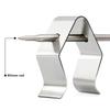 LMETJMA Meat Grill Thermometer Probe Holder Clip BBQ Temp Probe Clip Camping Barbecue Universal Style Design Holder