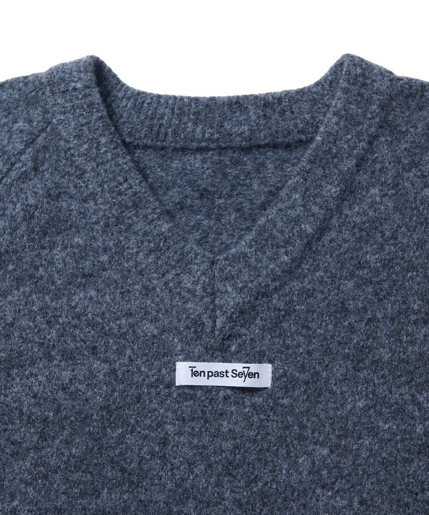 TEN PAST SEVEN Basic Label Knit - Gray