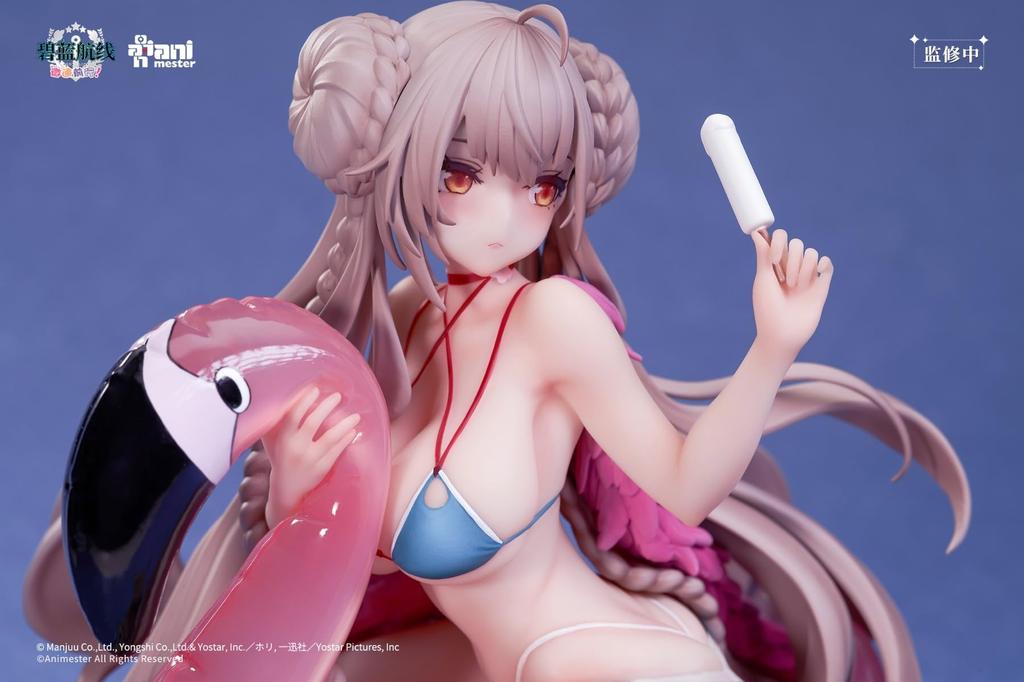 AniMester Lane Bisoku HMS Formidable Summer Swimsuit Scale PVC ABS Painted Complete Figure "Azur Zenshin!" Ver. 1/7 &