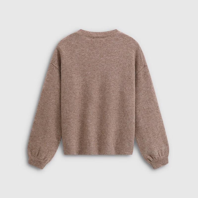 Gap Women's Relaxed Plush Logo Crew Neck Sweater