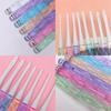 8Pcs 2.5mm-6.0mm Ergonomic Crochet Hook Set Crochet Needle for Beginner Hobbyist Knitting Sweater Scarf Socks Hat Bag