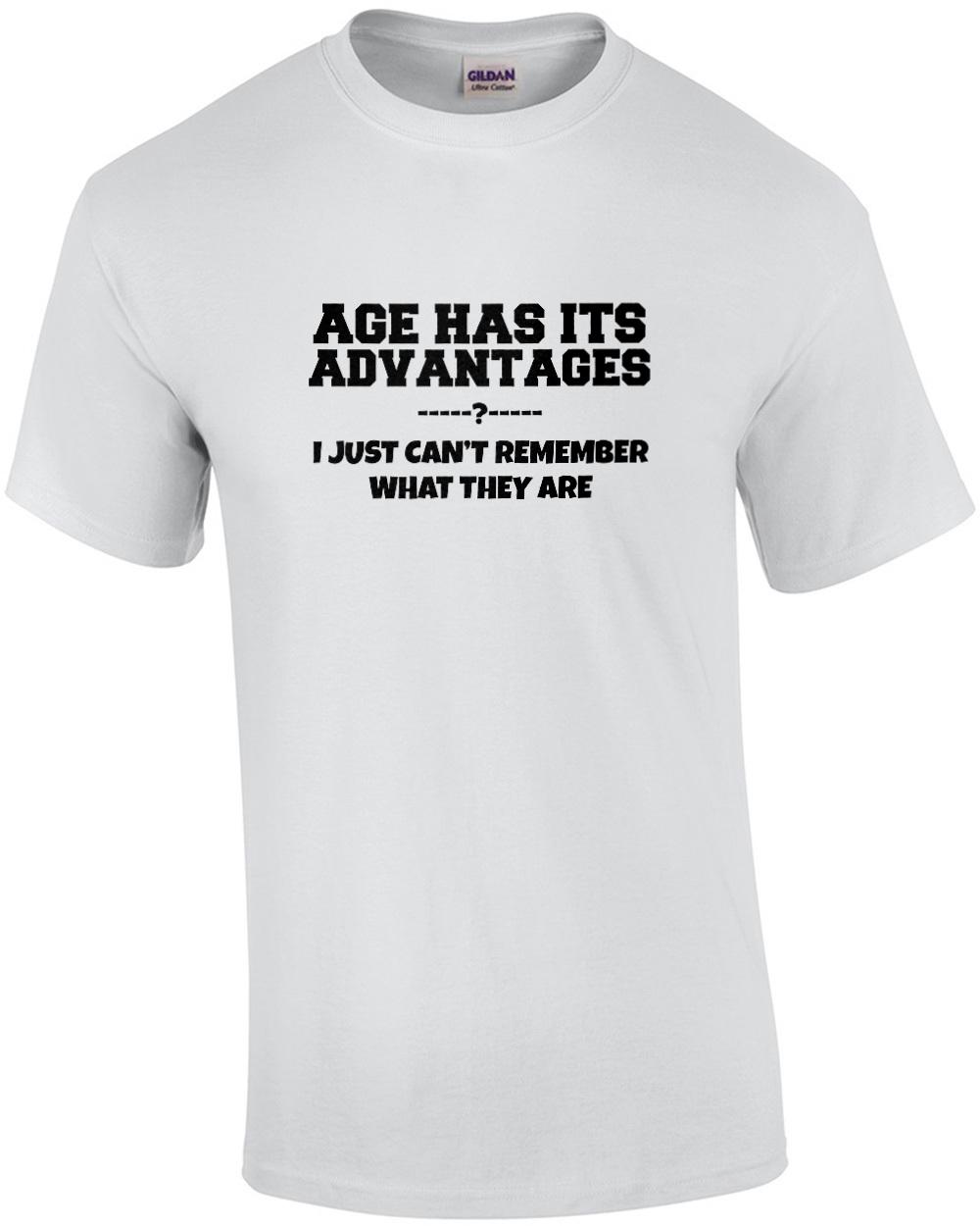 У возраста есть свои преимущества Я просто не помню, какие именно Забавная футболка Унисекс Футболка XXXXL