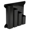 Cable Tie Holder Wall Mounted   Nylon Zip Tie Rack 9.45x8.27x1.77in with Sturdy Wear Resistant Construction for Garage Workshop Toolbox Storag