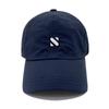 Tueseupis Nylon Logo String Waterproof Ball Cap (Navy)