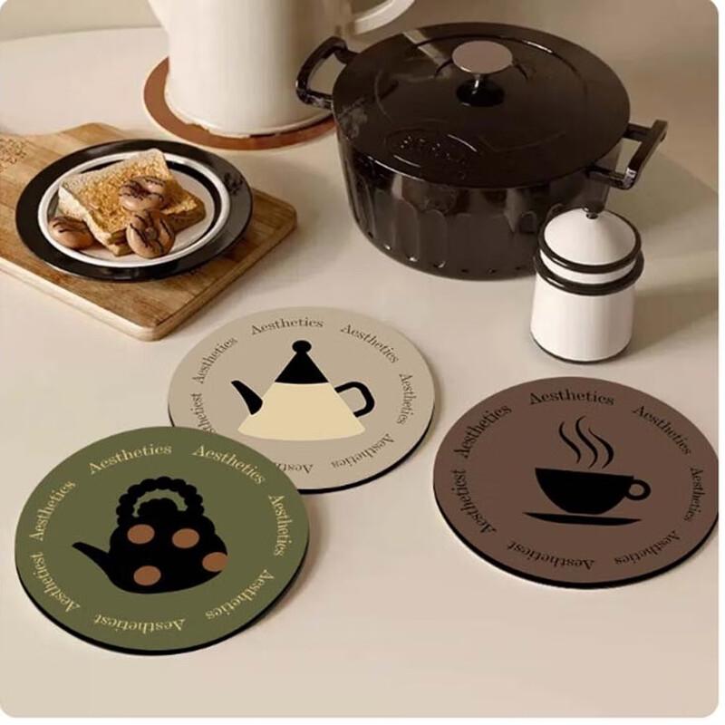 Набор абсорбирующих подставок и подложек Zhinianhua из диатомовой земли