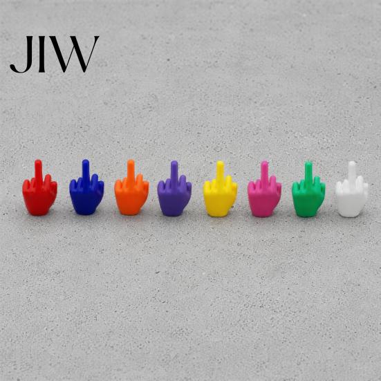 Humorous Gag Gifts for Friends Mini Middle Finger Figurine, Tiny Hand Desk Decor, Funny Gift Adults, Women Colorful Novelty Prank Toy Office