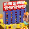 Desktop Fun Basket Machine Indoor Dunk Basket King Game Logic Thinking Interactive Entertainment Four-Game