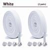 2Pair Elastic Laces Sneakers Tennis Shoelaces without ties Kids Adult No Tie Shoe laces 8mm Flat Shoelace Shoes Accessories