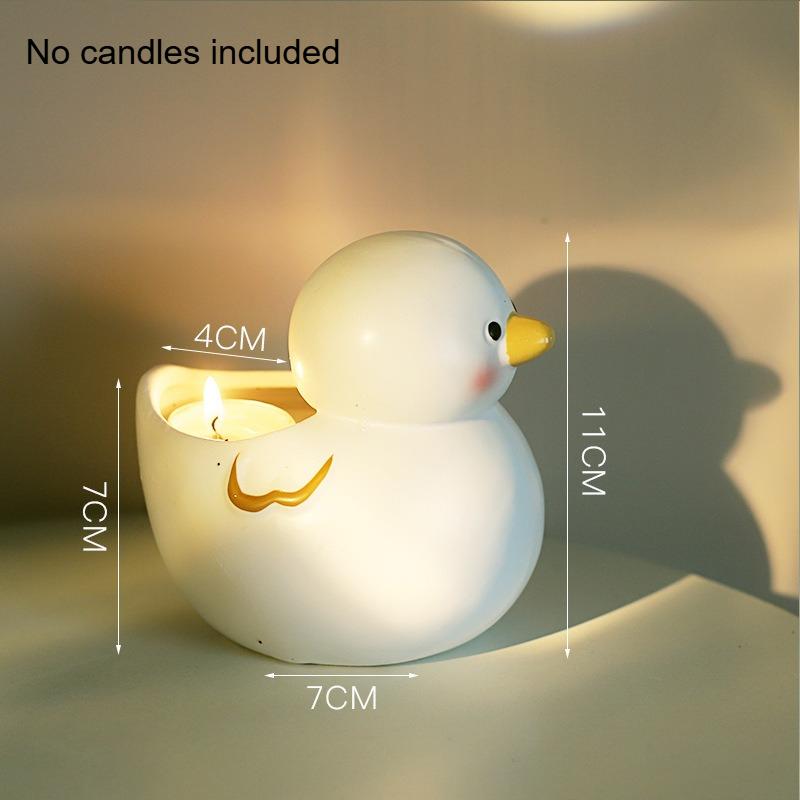 

1 шт. Креативный керамический контейнер для ароматерапевтической свечи, чашка, цветы тюльпана, милый утенок, пустая банка, подарок, украшение для девичьего сердца