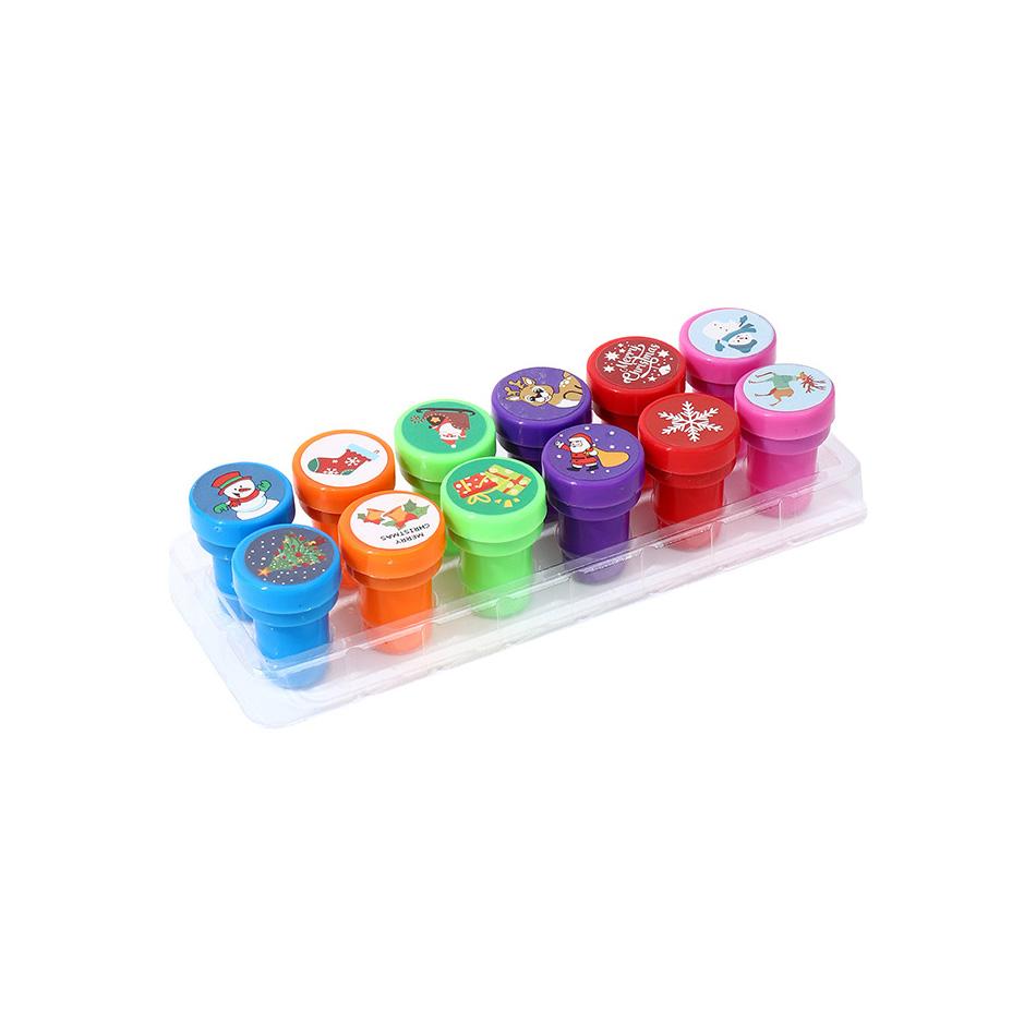 12/pcs Seal Stamps Party Favors Birthday Gifts for Kids Goody Bag Fillers Classroom Rewards Prizes Gifts