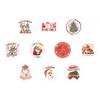 Groovy Christmas Washi Tape - 500 Stickers/Roll for DIY Decorative Journals and Notebooks