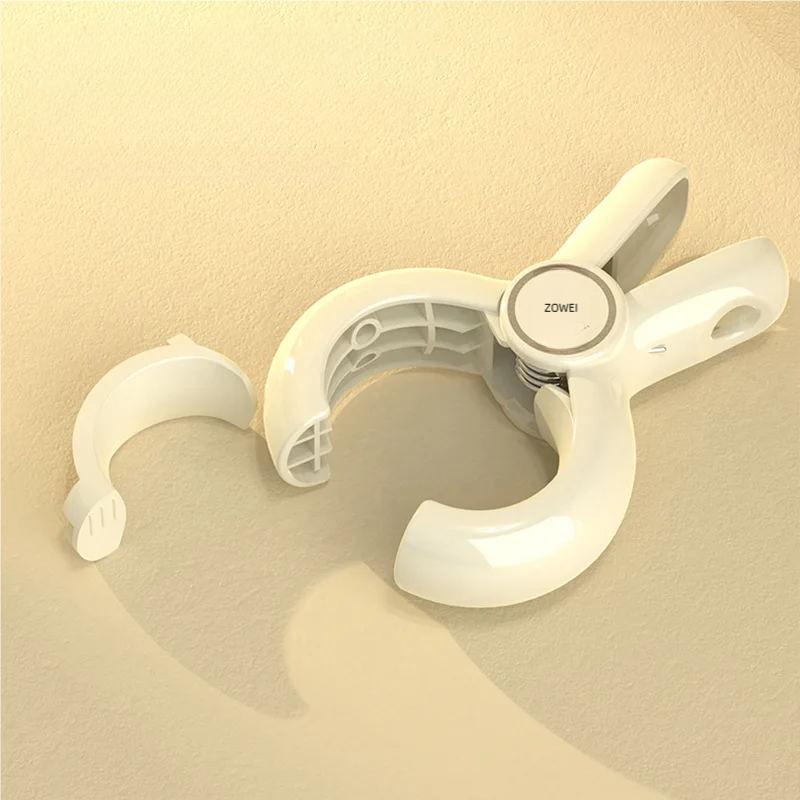2/4PCS Beach Towel Clips Plastic Strong Windproof Clothes Pegs Quilt Hanging Clip Reusable Non-slip Fixed Drying Clothespin