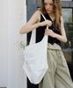 Blank03 Embroidery Big Shoulder Bag (White)
