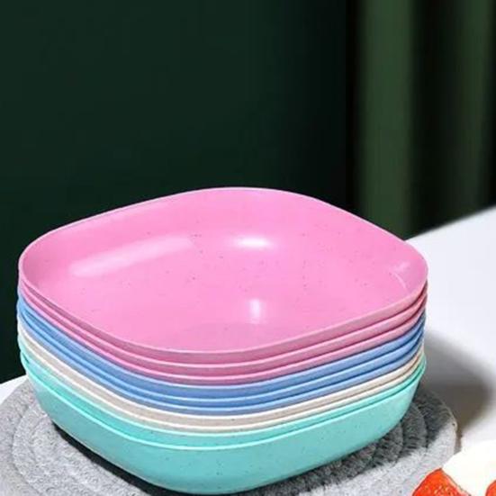 10 ks Talíř na odhazování kostí se stojanem Plastový podnos na svačinu na bonbony ovoce sušenky dort Kuchyňské doplňky