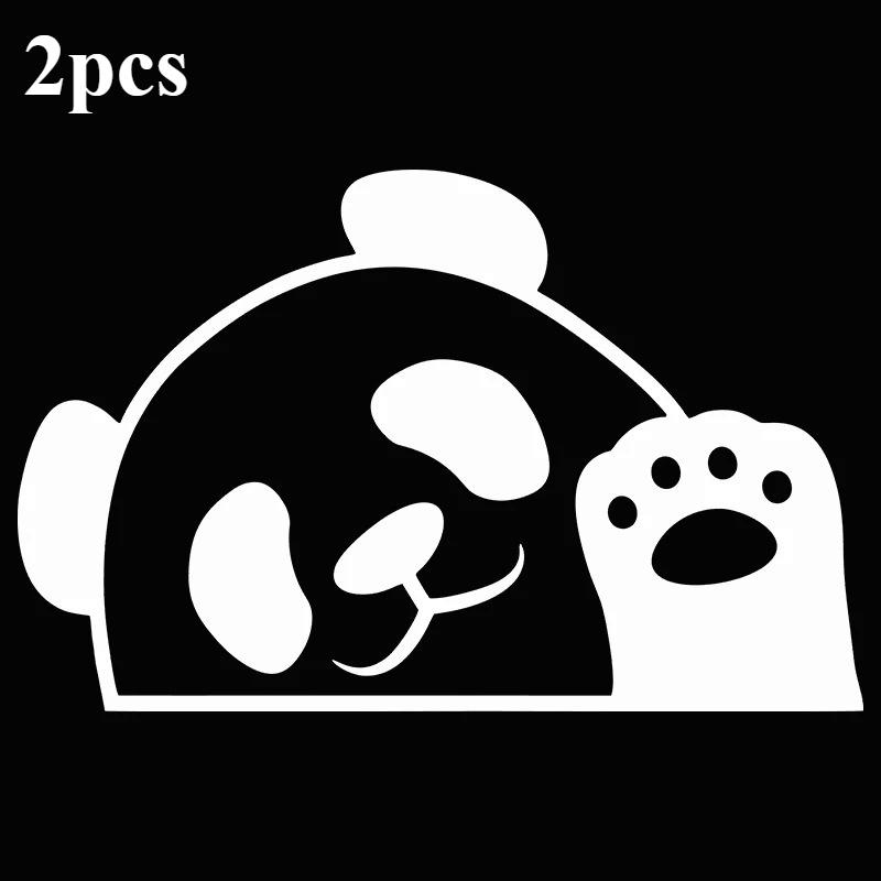 Cute Panda Creative Decal Car Body Stickers Occlusion Automotive Decorative Car Stickers Accessories Car Accessories